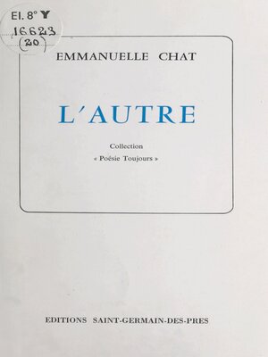 cover image of L'autre